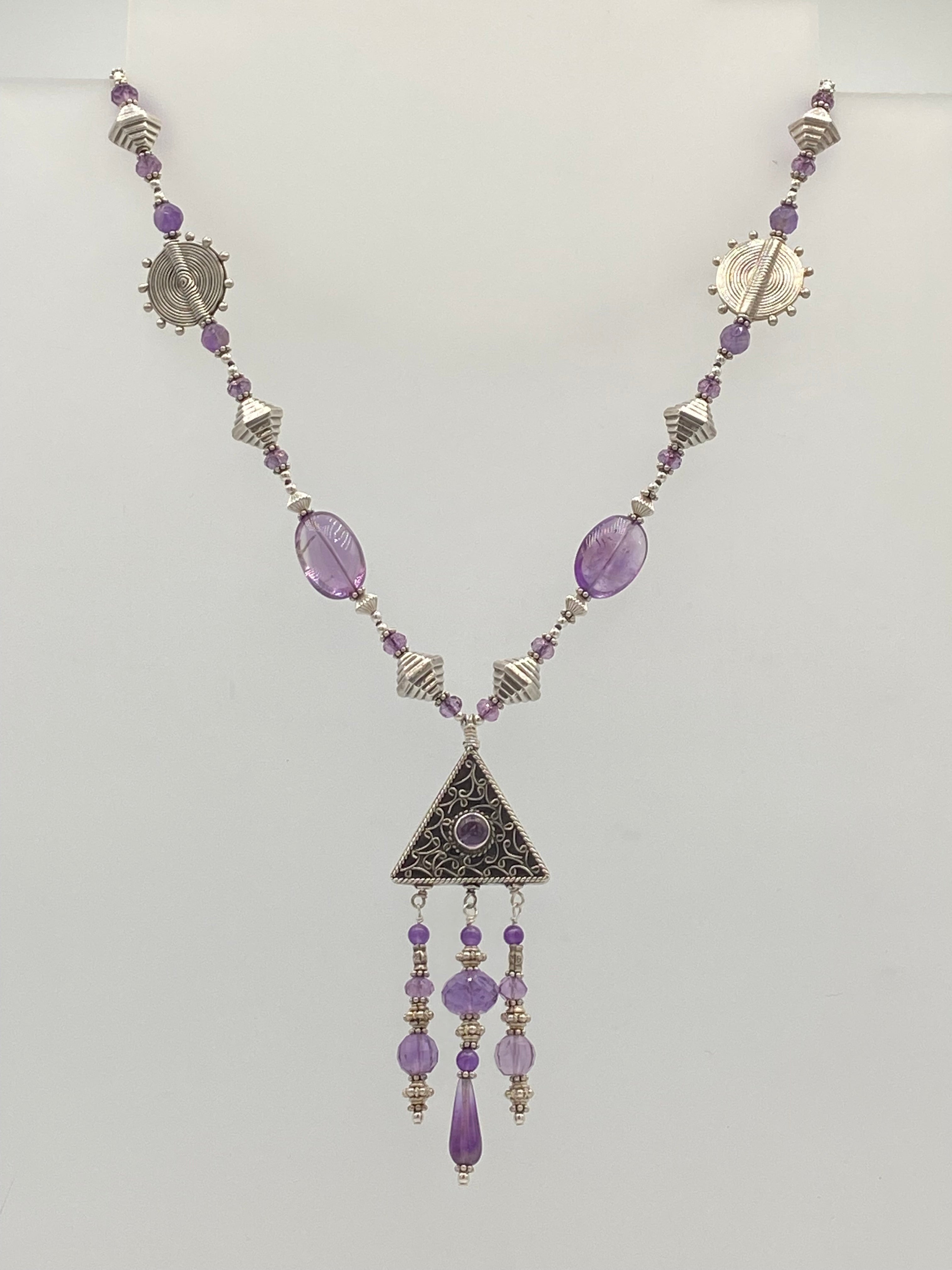 Amethyst triangle