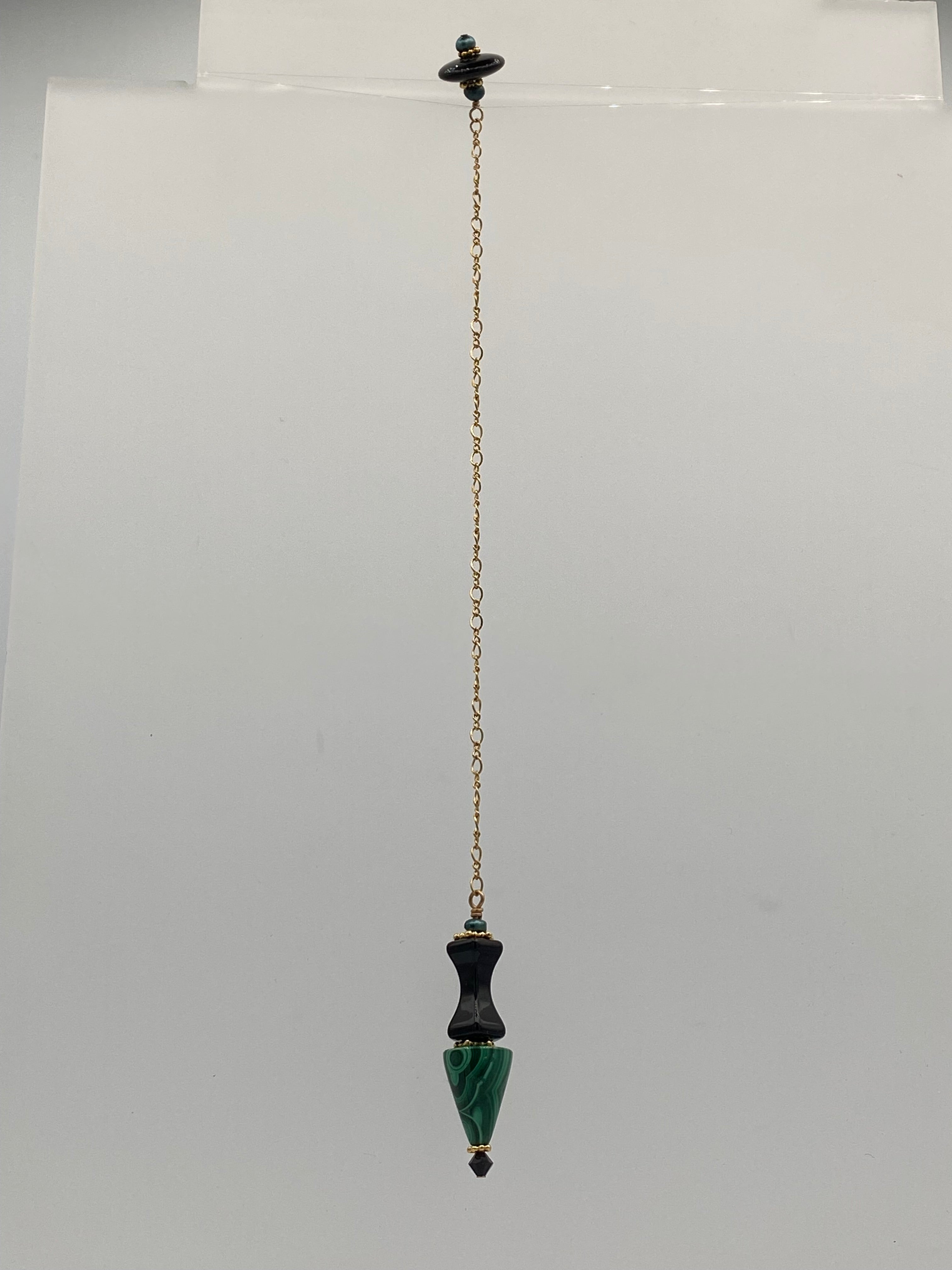 Malachite Divining Pendulum